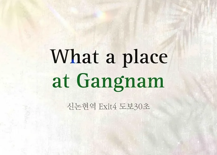 Gangnam 1min-cozy Studio-netflix-dodo House102 アパート